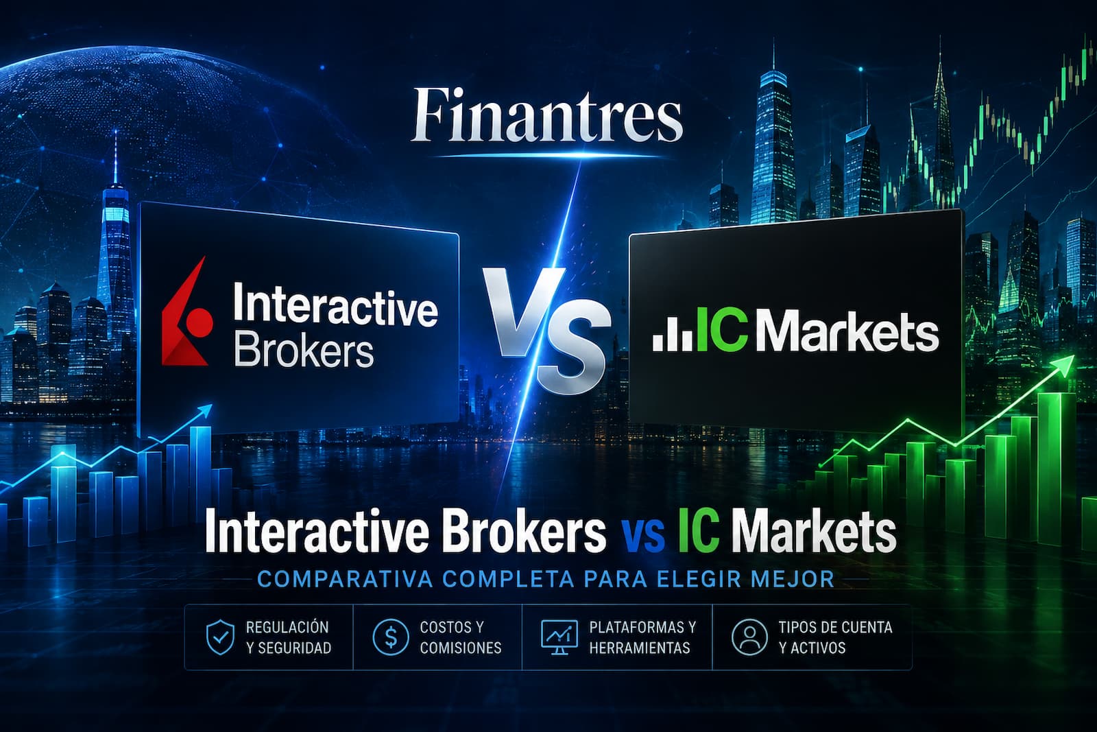 Interactive Brokers vs IC Markets: ¿qué broker te conviene más?