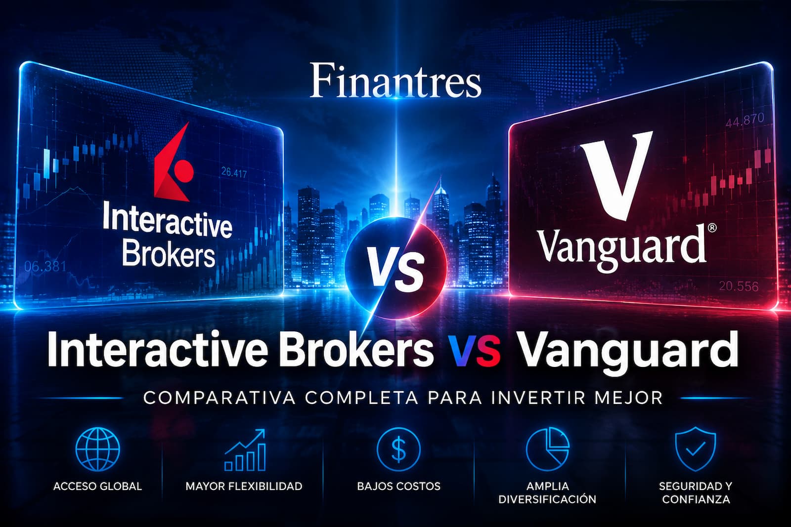 Interactive Brokers vs Vanguard: ¿cuál elegir?