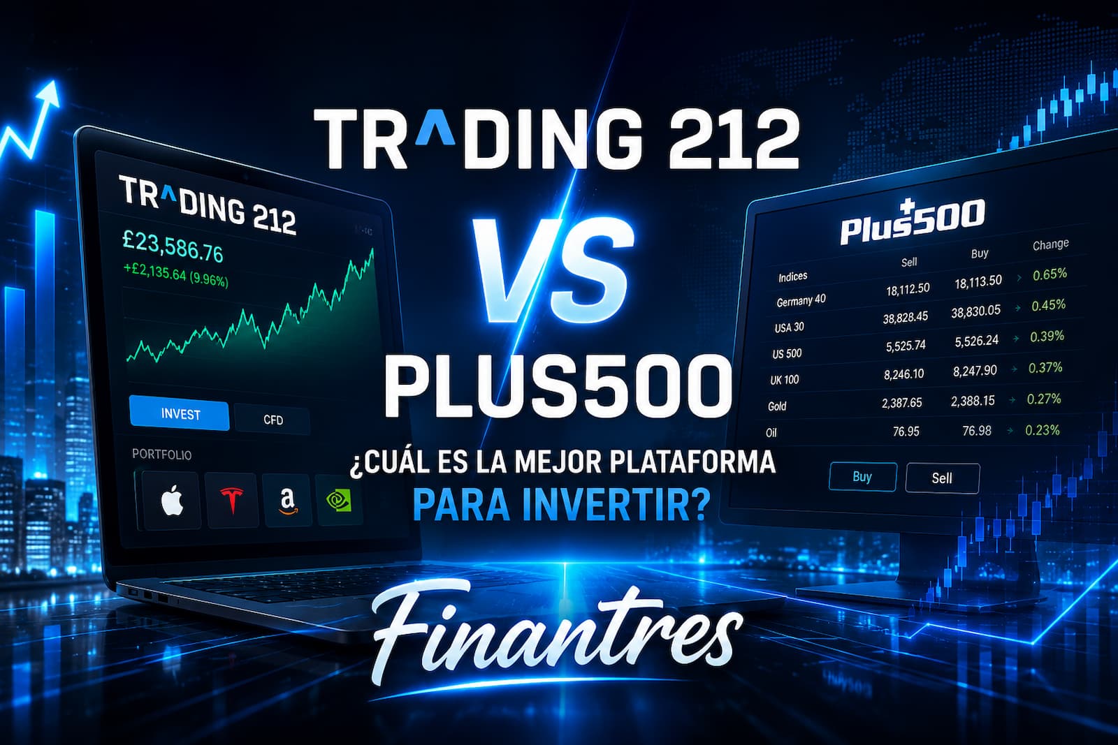 Trading 212 vs Plus500