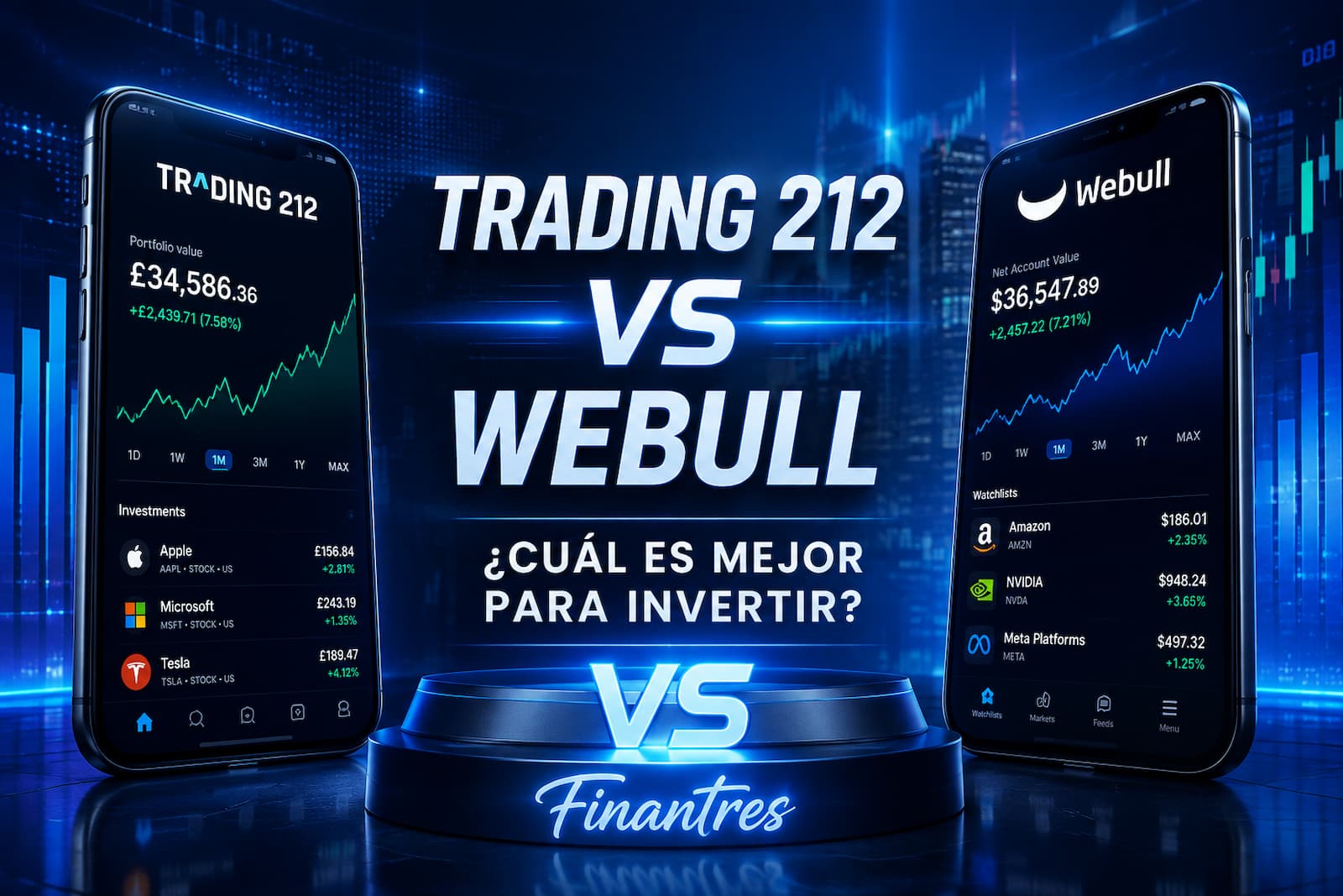 Trading 212 vs Webull