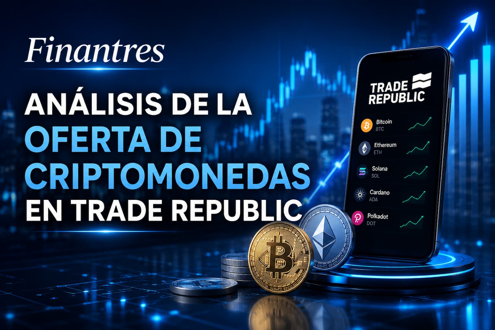 Análisis de la oferta de Criptomonedas en Trade Republic
