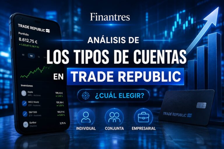 Análisis de los tipos de cuentas en Trade Republic