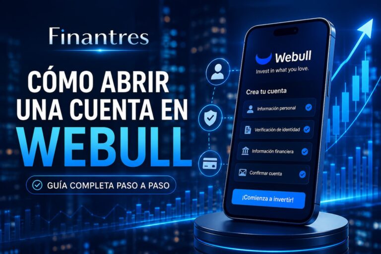 Cómo abrir una cuenta en Webull