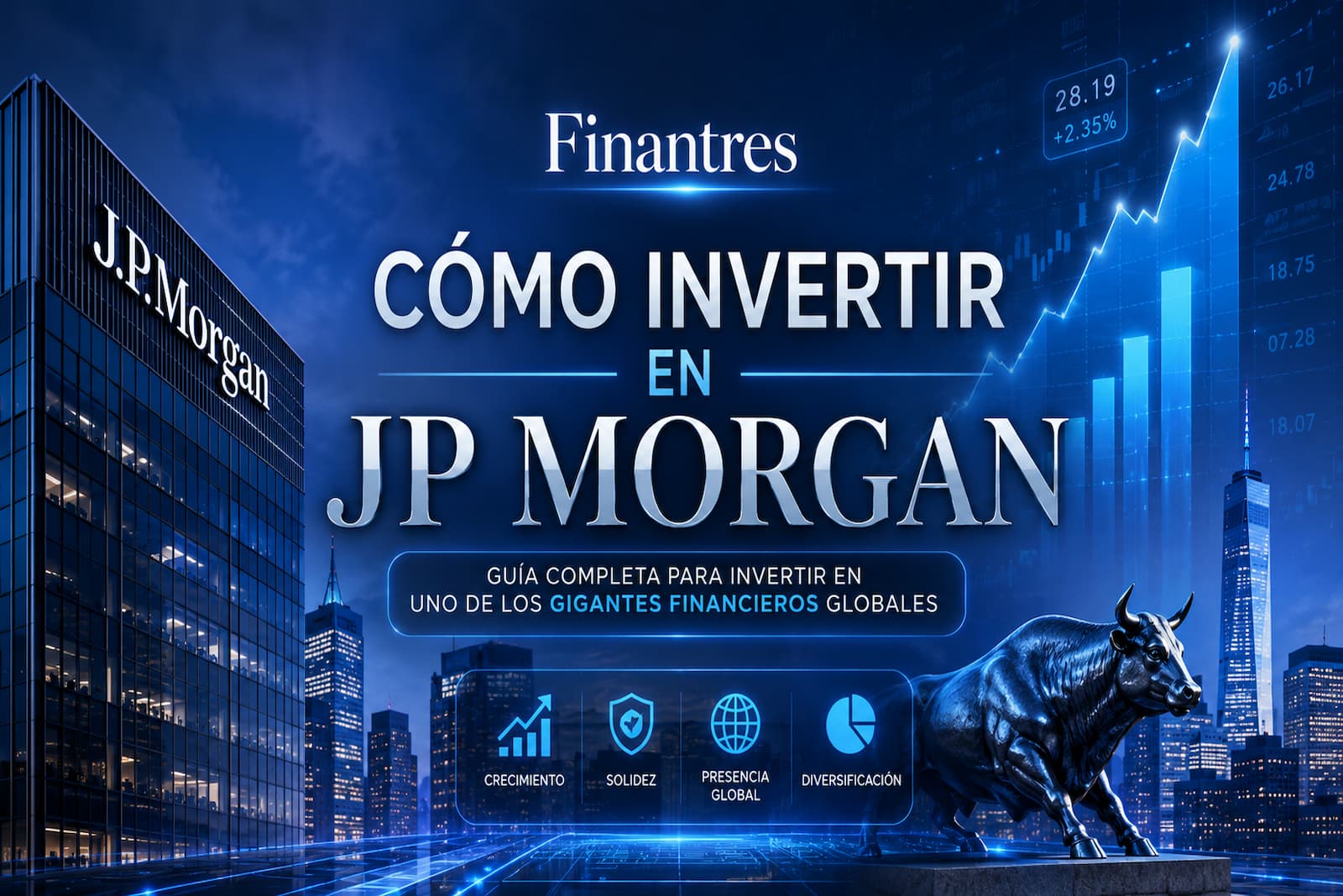 Cómo comprar acciones de JP Morgan (JPM)