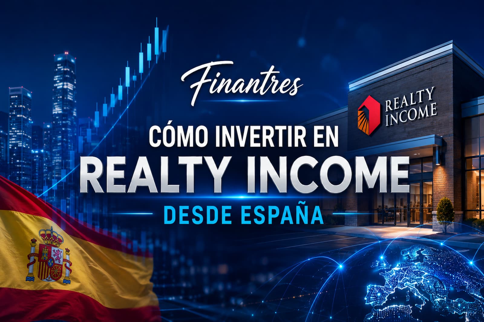 Cómo comprar acciones de Realty Income (O) desde España paso a paso