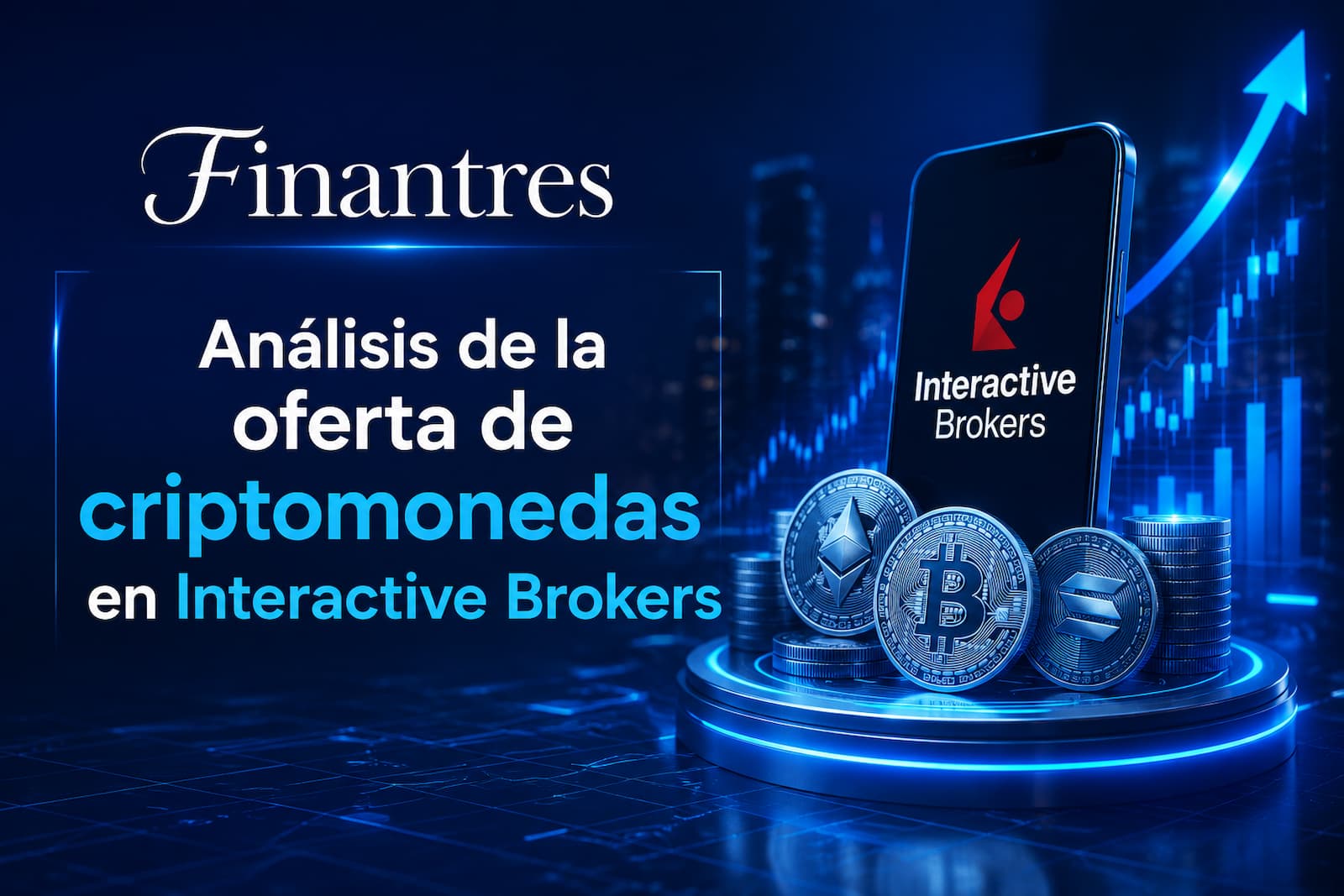 Análisis de la oferta de criptomonedas en Interactive Brokers