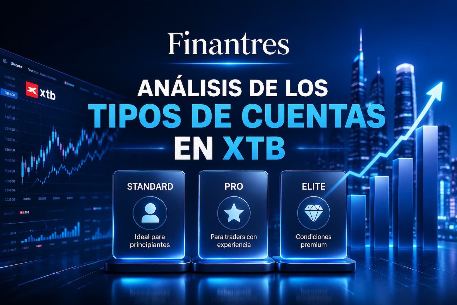 Análisis de los Tipos de cuentas en XTB