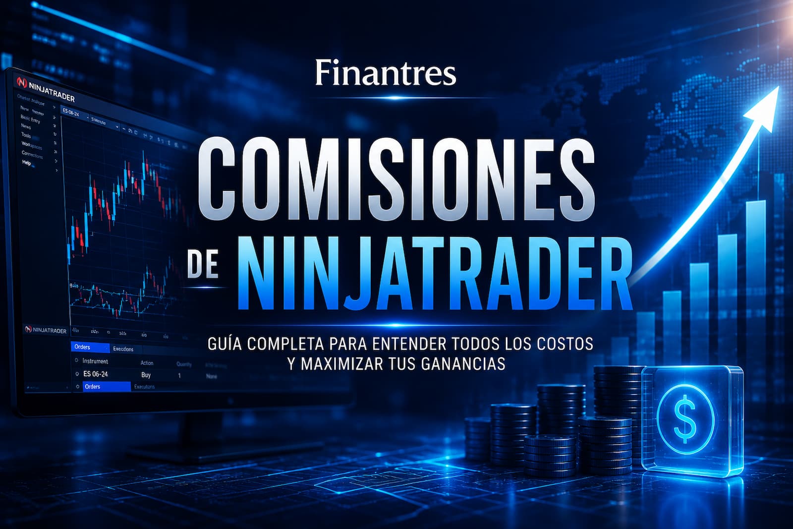 Análisis en detalle de las comisiones en Ninjatrader