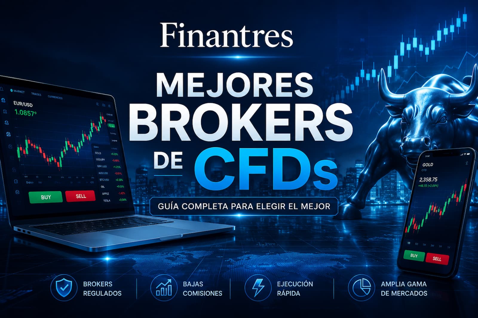 Mejores brokers de CFDs