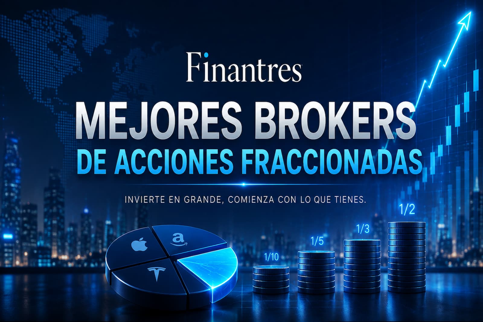 Mejores brokers de acciones fraccionadas