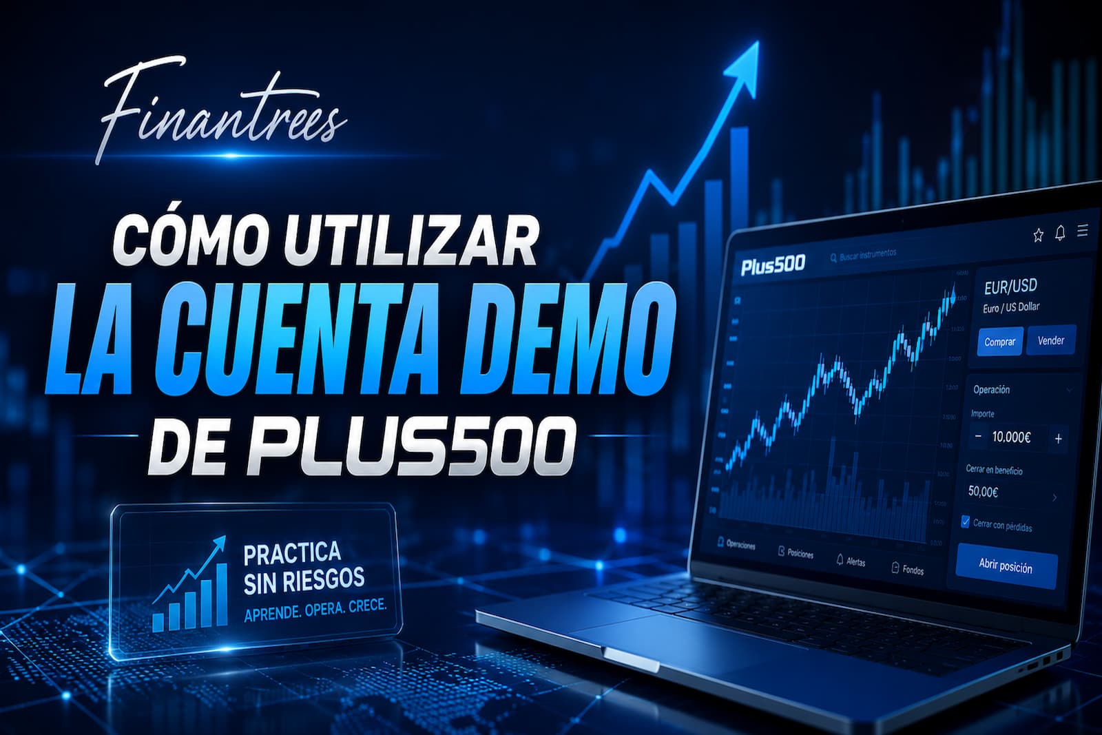 Cómo utilizar la cuenta demo de Plus500