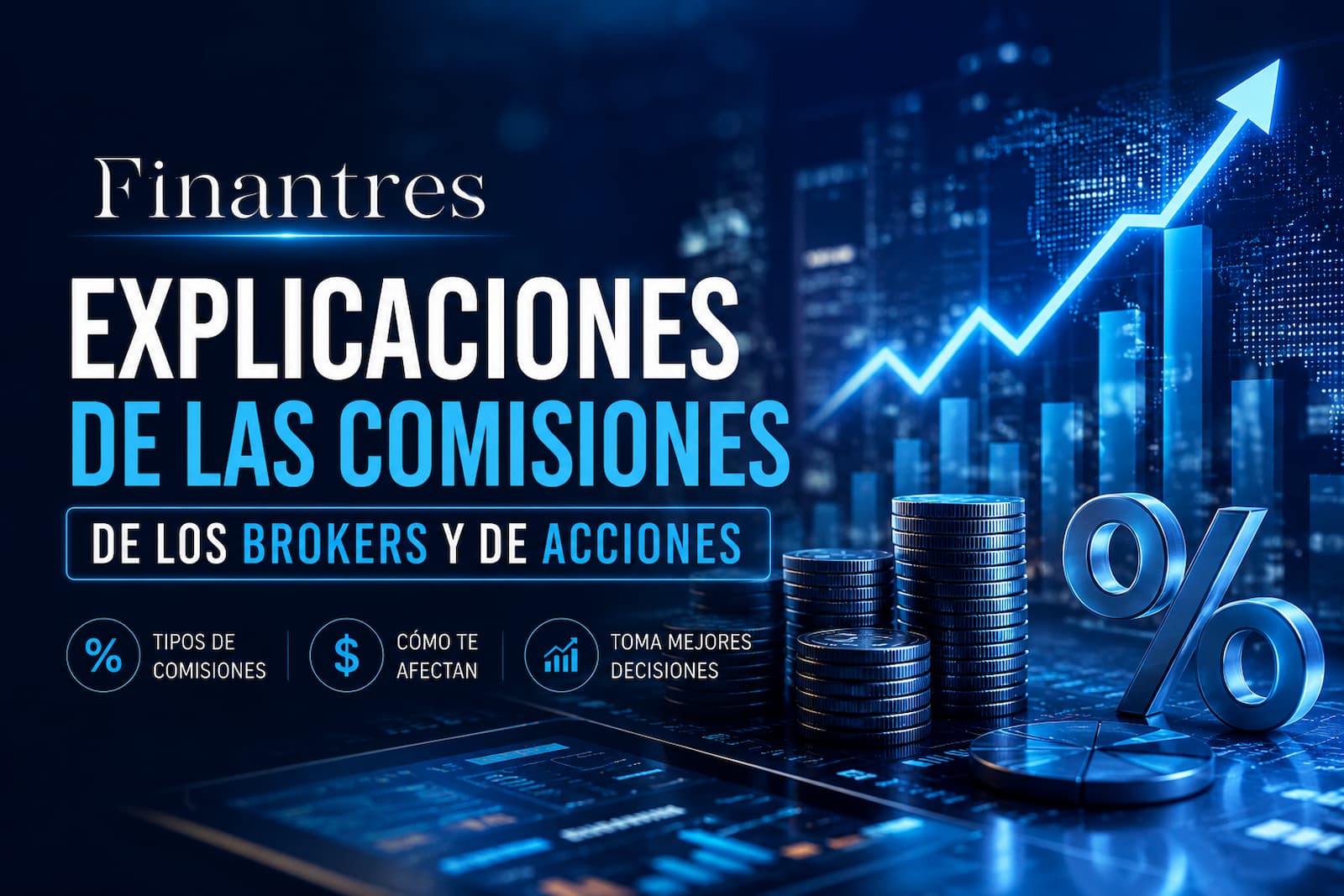 Explicaciones de las comisiones de los brokers y de acciones