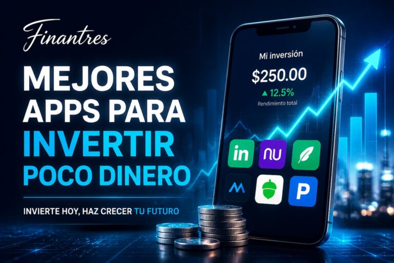 Mejores apps para invertir poco dinero