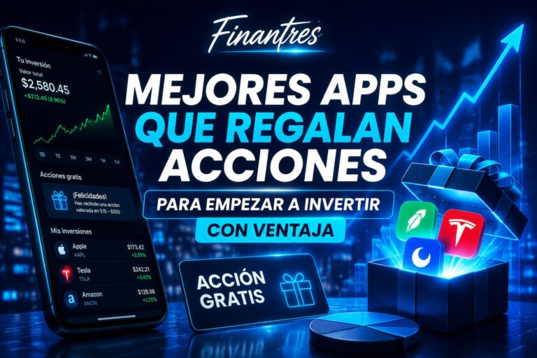 Mejores apps que regalan acciones para empezar a invertir con ventaja