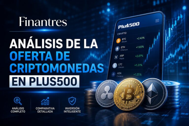 Análisis de la oferta de criptomonedas en Plus500