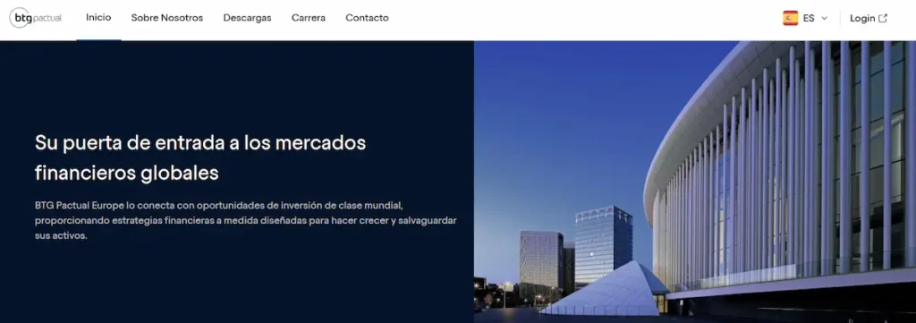 BTG Pactual web