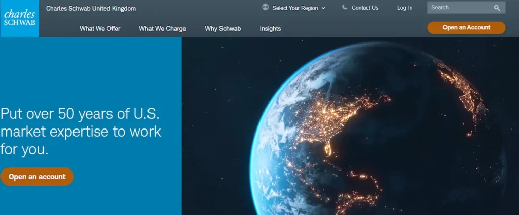 Charles schwab web