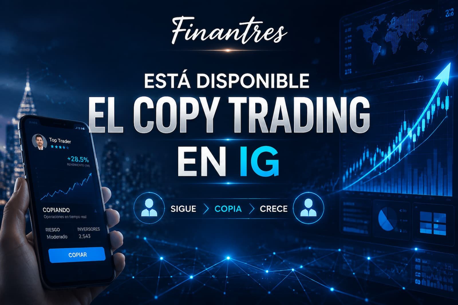 Está disponible el Copy Trading en IG