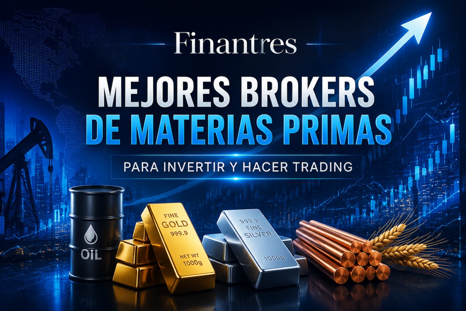 Mejores brokers de materias primas