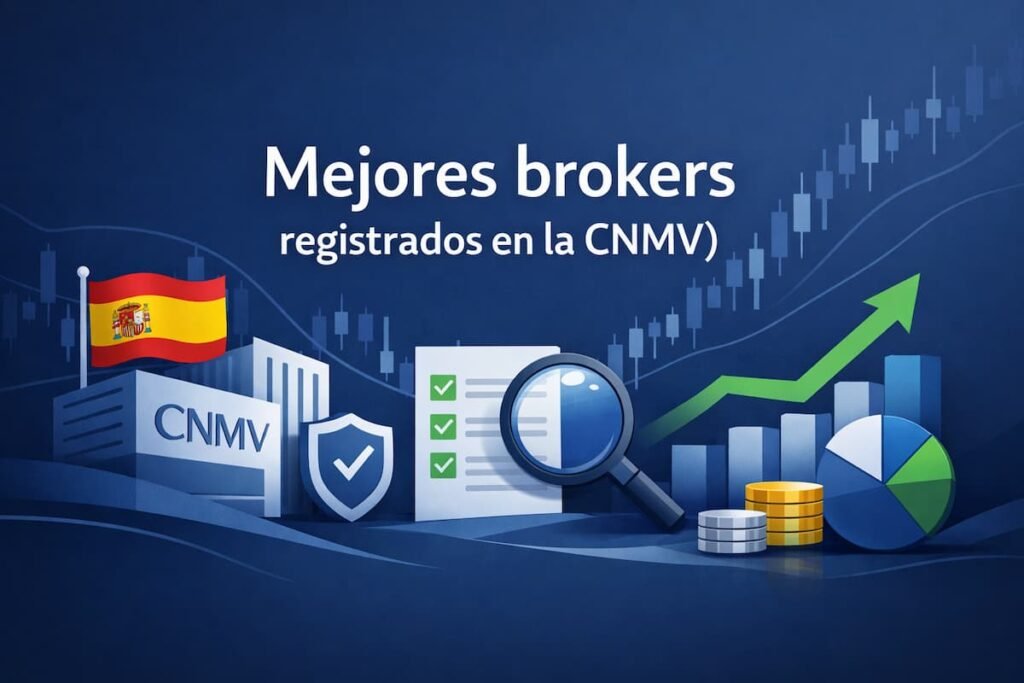 Mejores brokers registrados en la CNMV