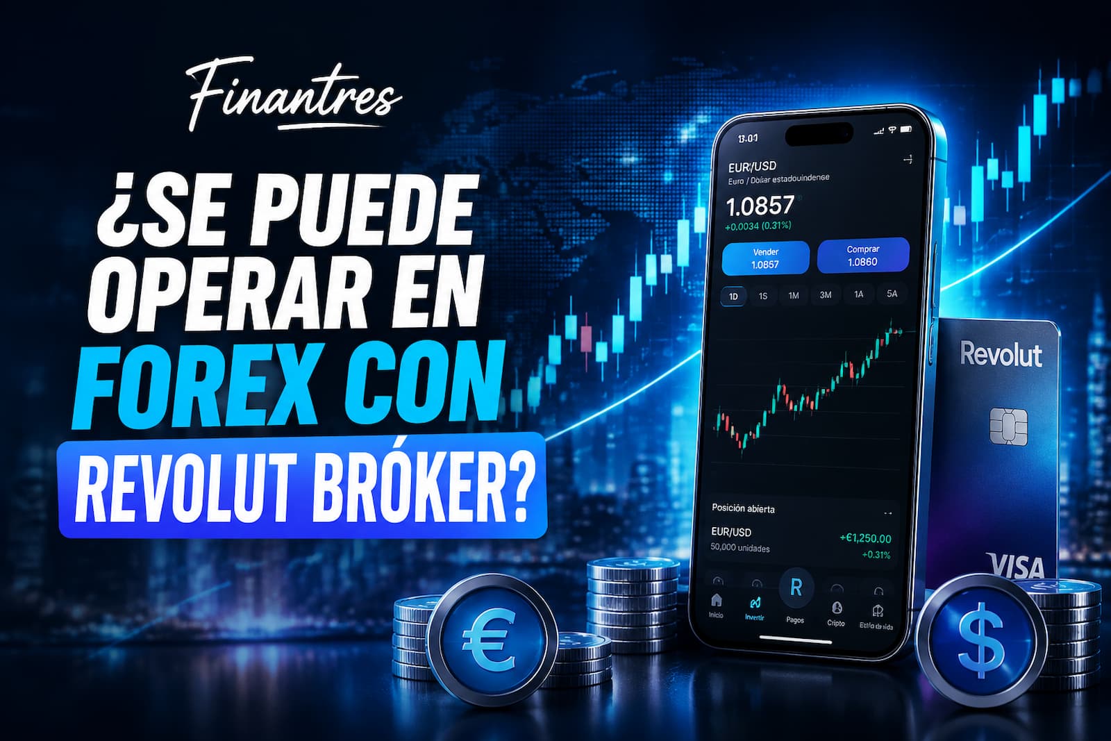 Se puede operar en Forex con Revolut Bróker