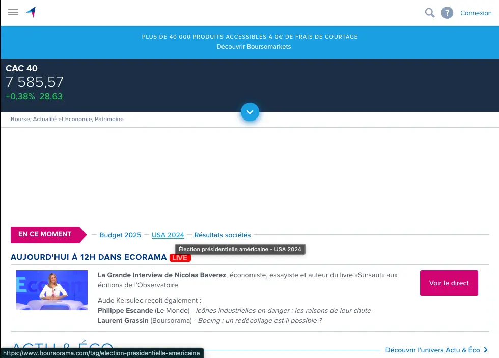 que es Boursorama y para que sirve