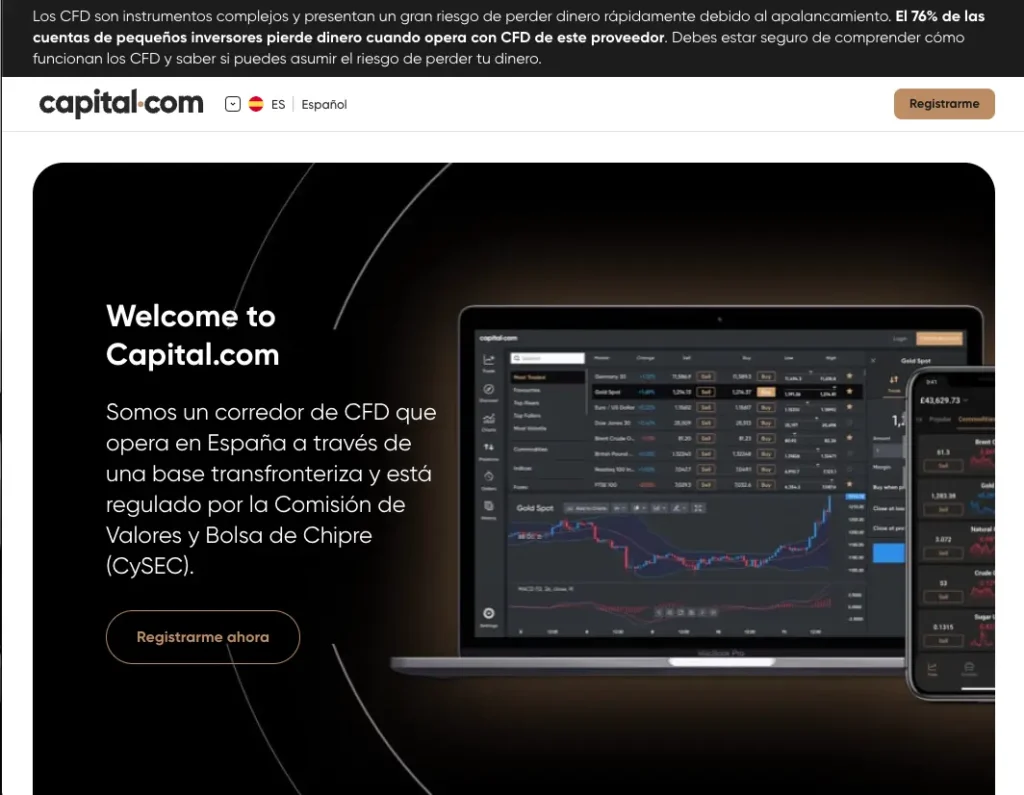 que es Capital.com y para que sirve