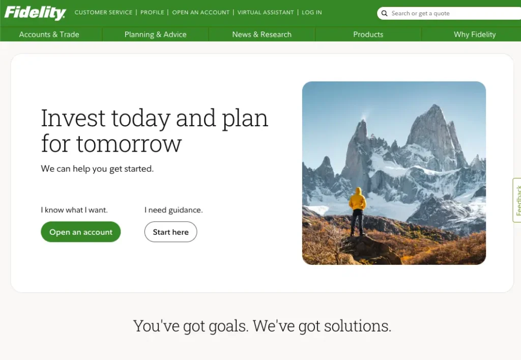 que es Fidelity y para que sirve