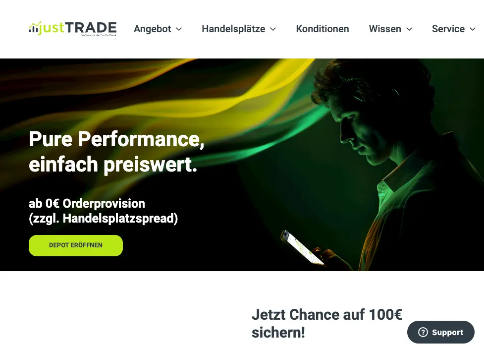 que es Justtrade y para que sirve