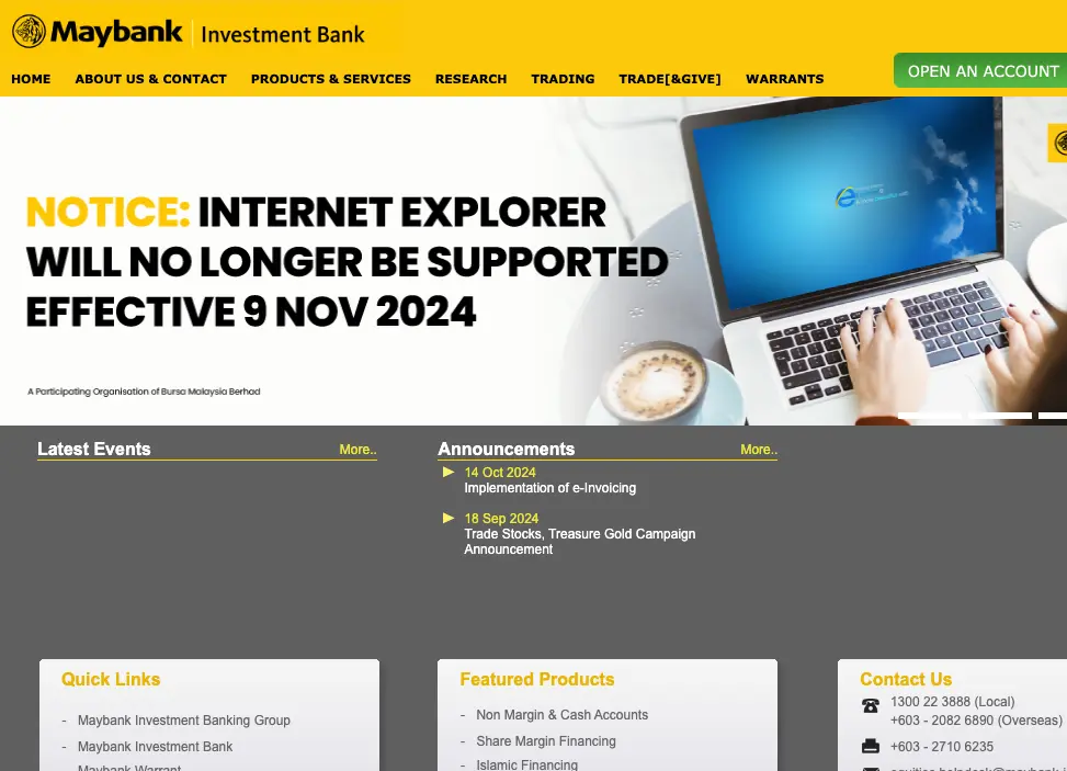 que es Maybank y para que sirve