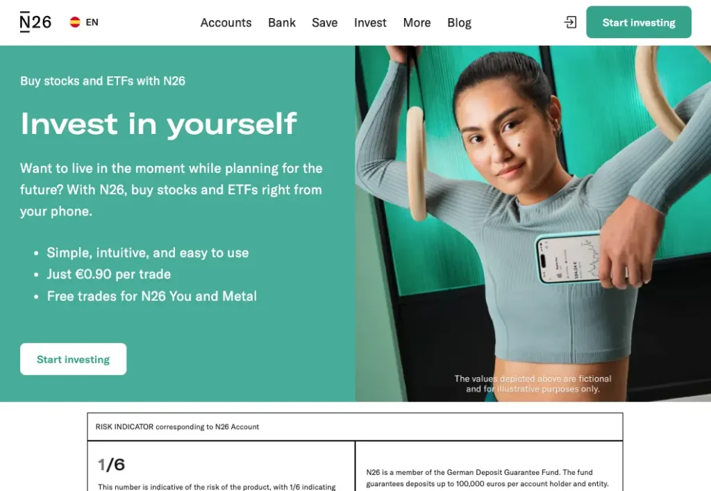 que es N26 broker Review y para que sirve