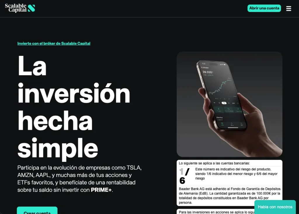 que es Scalable Capital y para que sirve