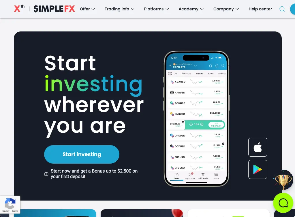 que es SimpleFX y para que sirve