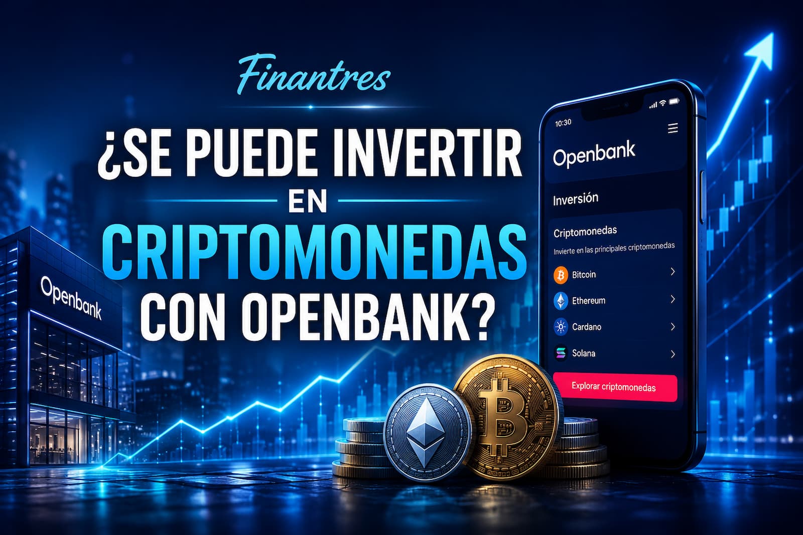 ¿Se puede invertir en criptomonedas con Openbank