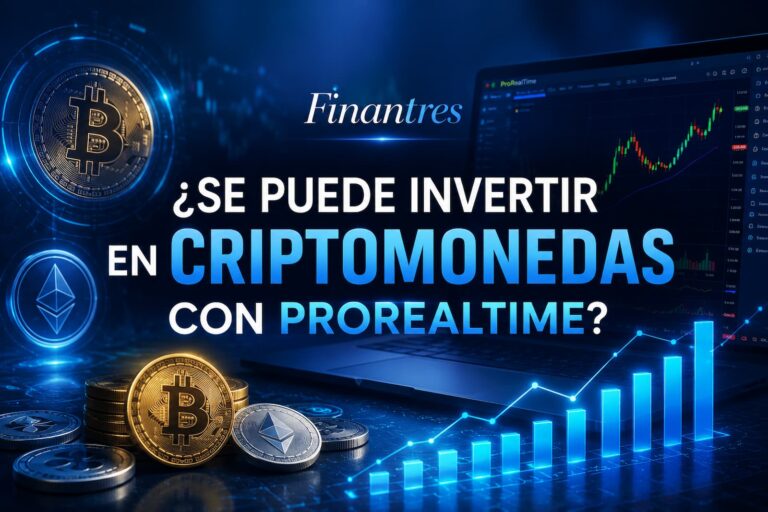 ¿Se puede invertir en criptomonedas con ProRealTime