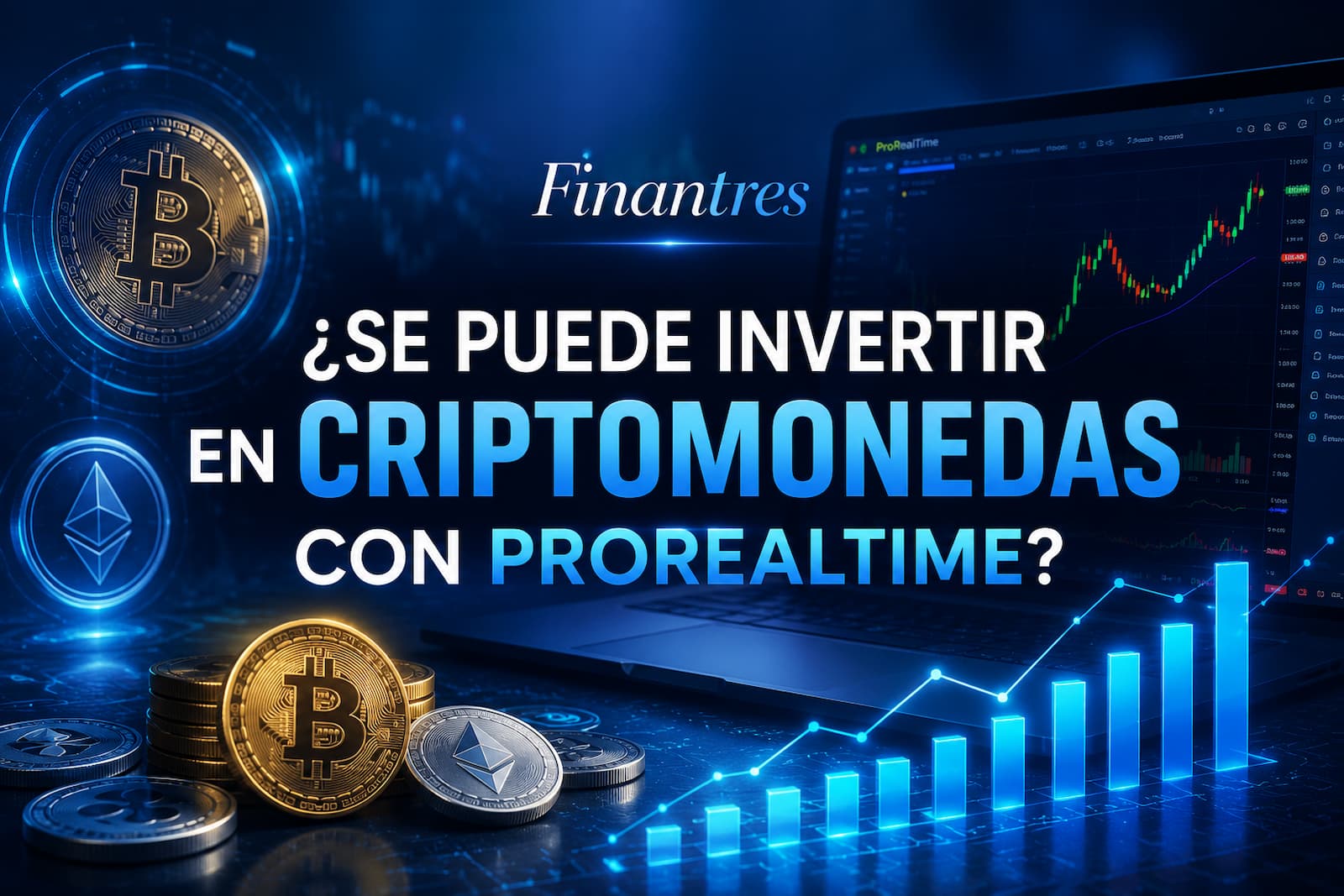 ¿Se puede invertir en criptomonedas con ProRealTime