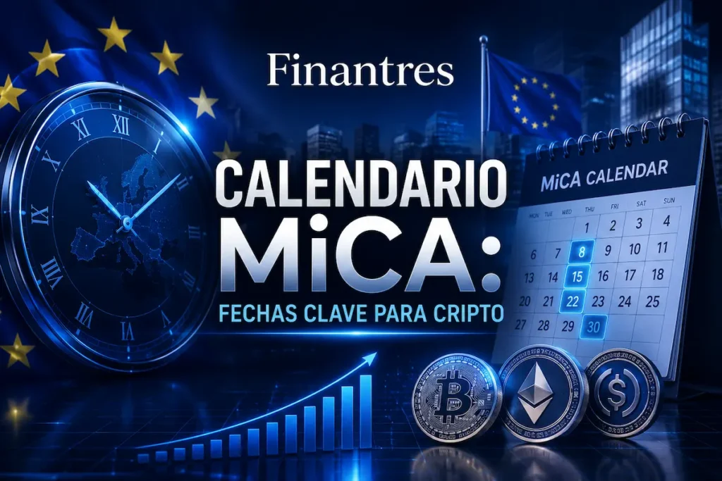 Calendario MiCA fechas clave para cripto
