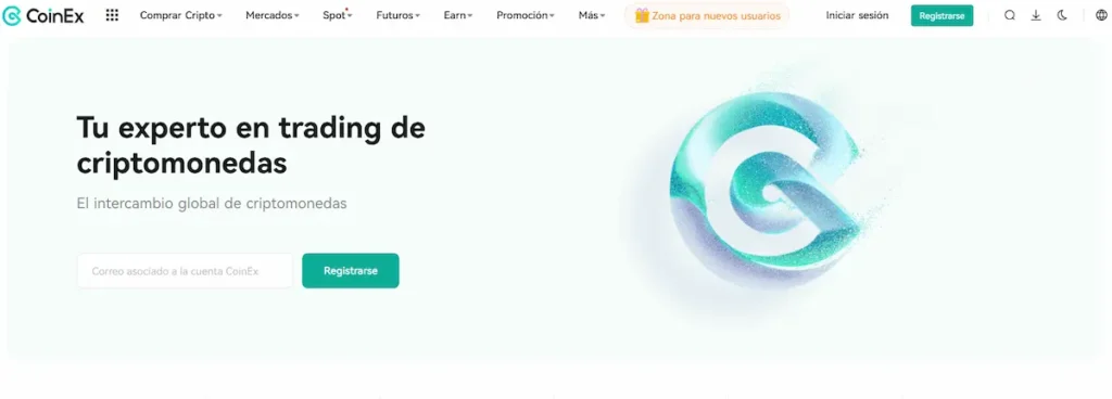 CoinEx web