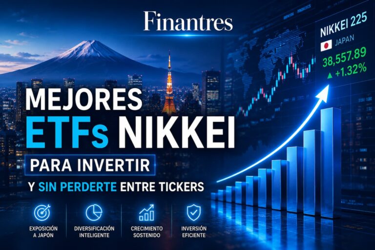 Mejores ETFs Nikkei para invertir y sin perderte entre tickers