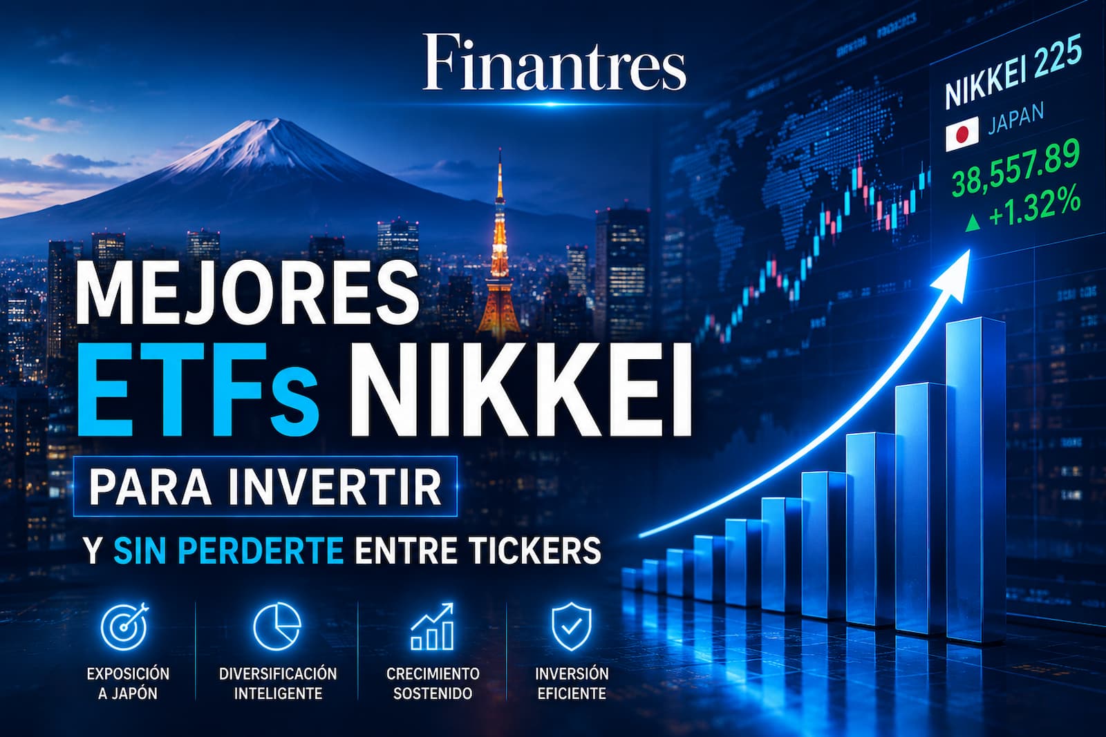 Mejores ETFs Nikkei