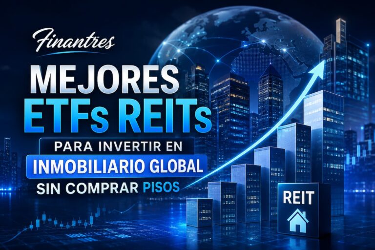 Mejores ETFs REITs para invertir en inmobiliario global sin comprar pisos