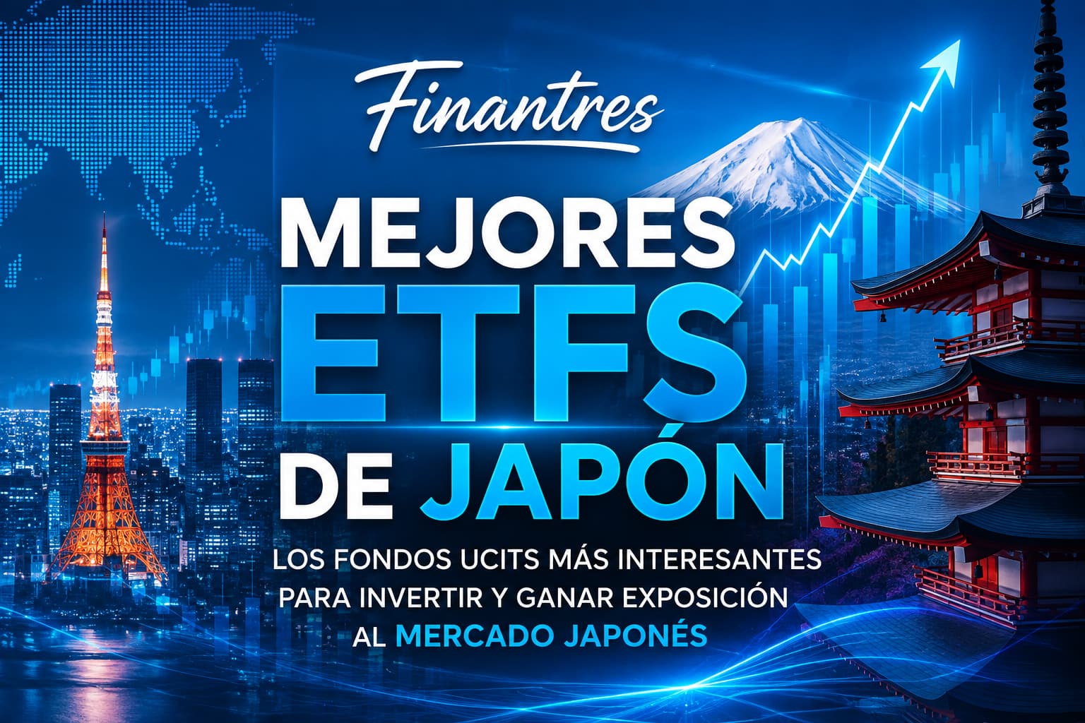 Mejores ETFs de Japón para invertirlos fondos UCITS más interesantes para ganar exposición al mercado japonés