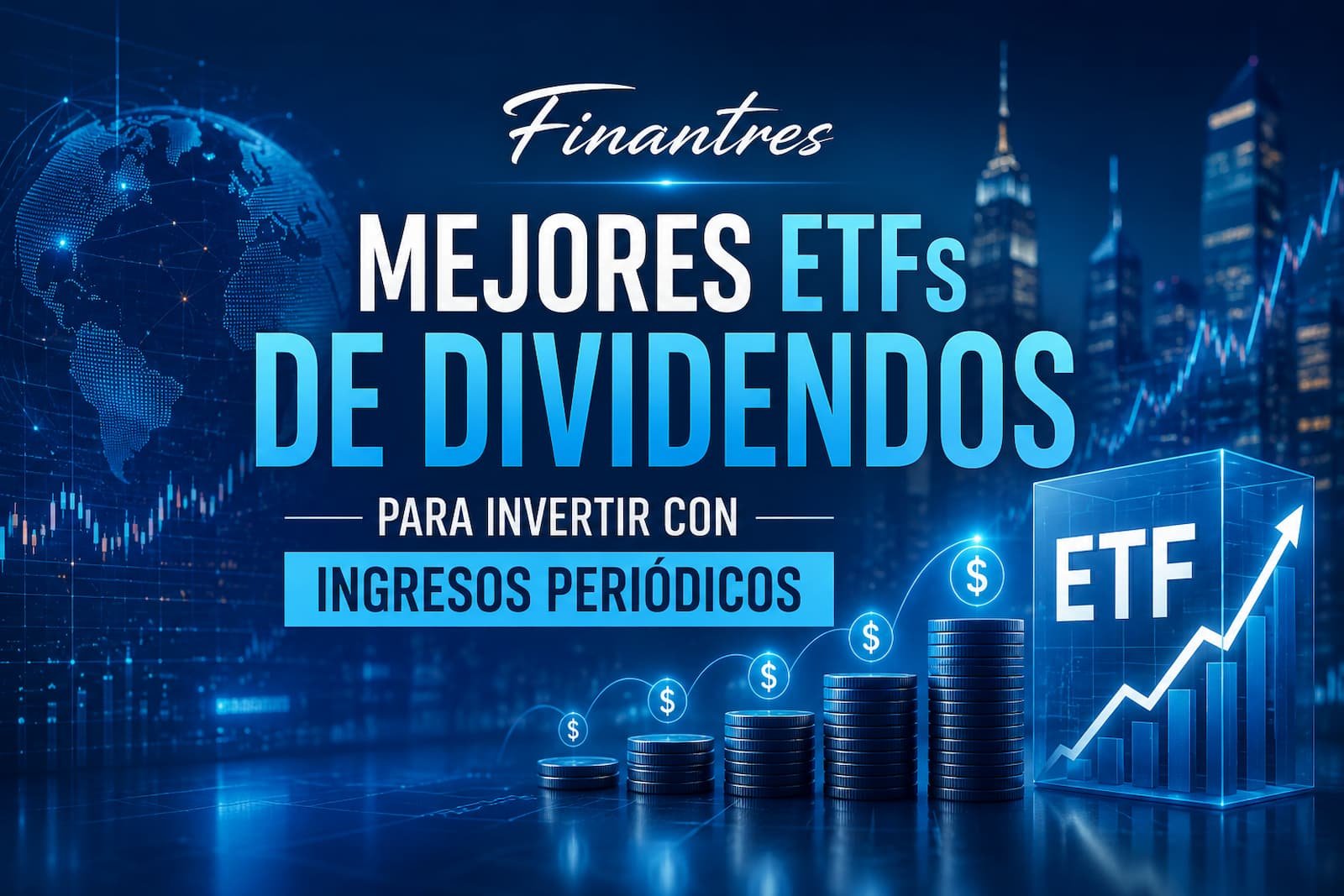 Mejores ETFs de dividendos para invertir con ingresos periódicos