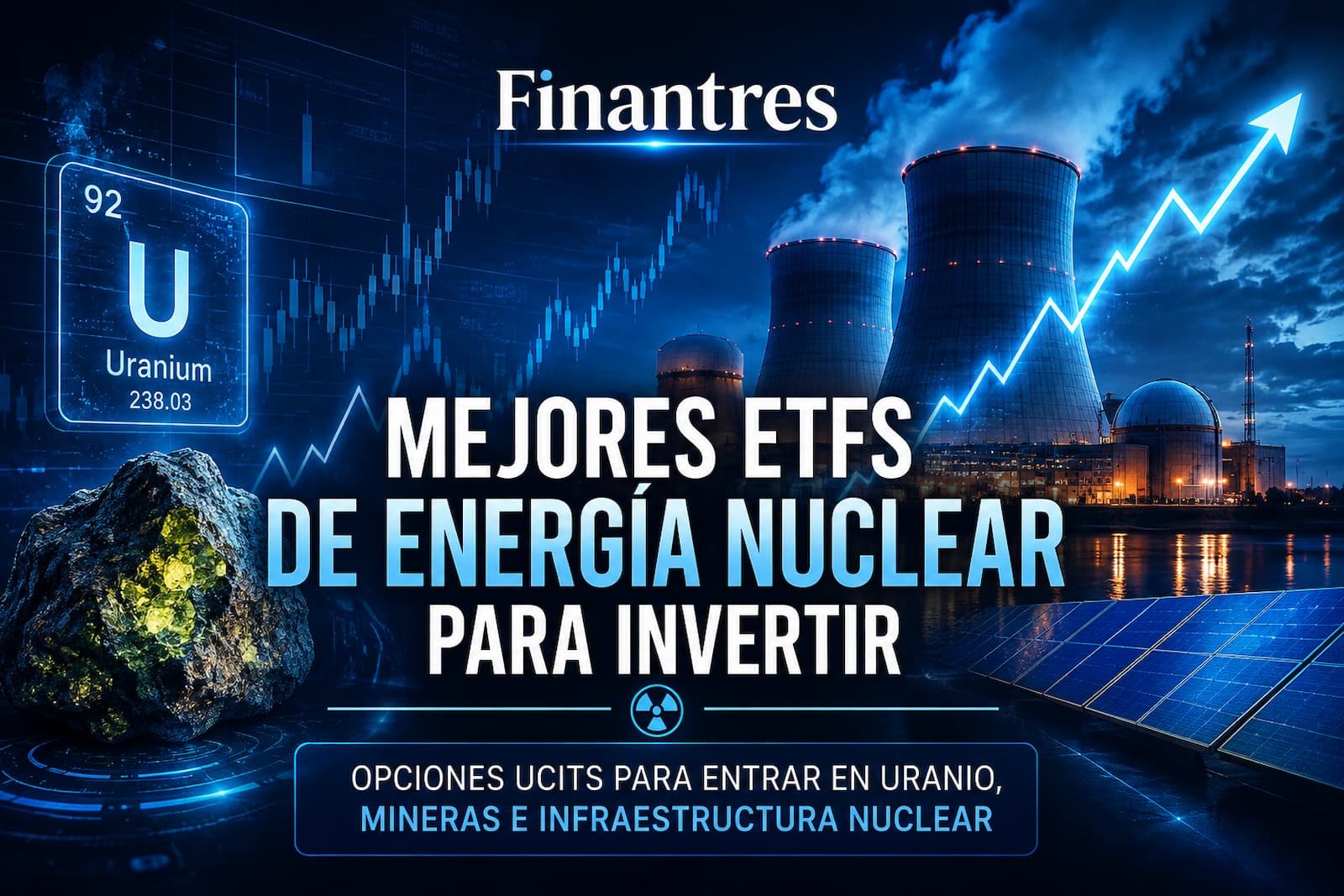 Mejores ETFs de energía nuclear para invertiropciones UCITS para entrar en uranio mineras e infraestructura nuclear