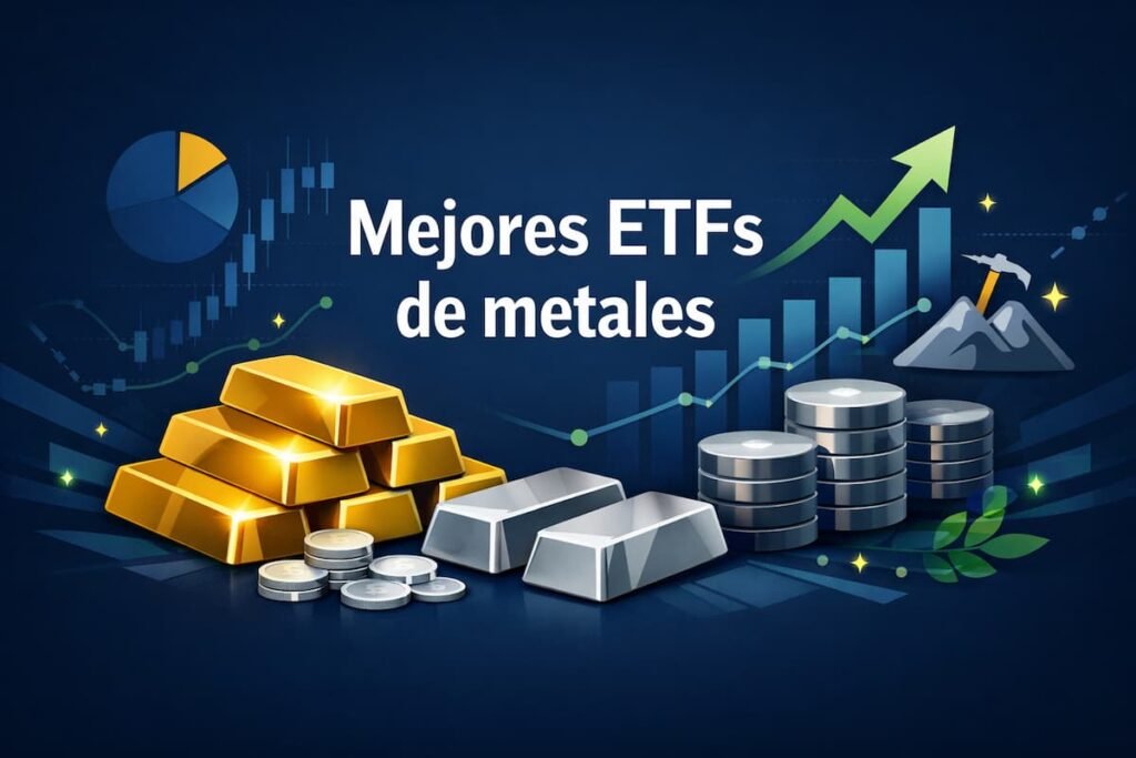 Mejores ETFs de metales