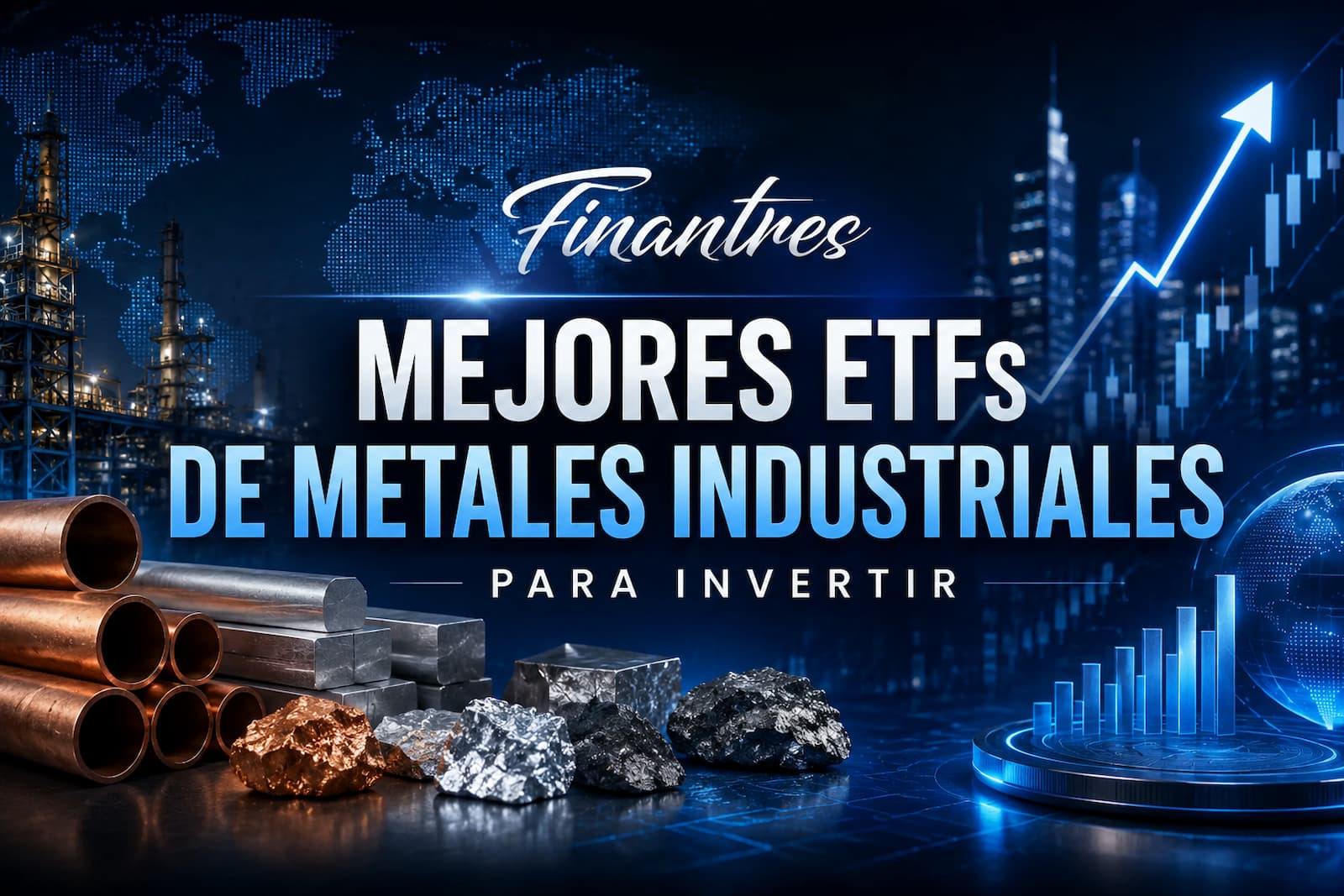 Mejores ETFs de metales industriales