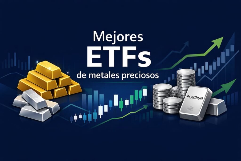 Mejores ETFs de metales preciosos