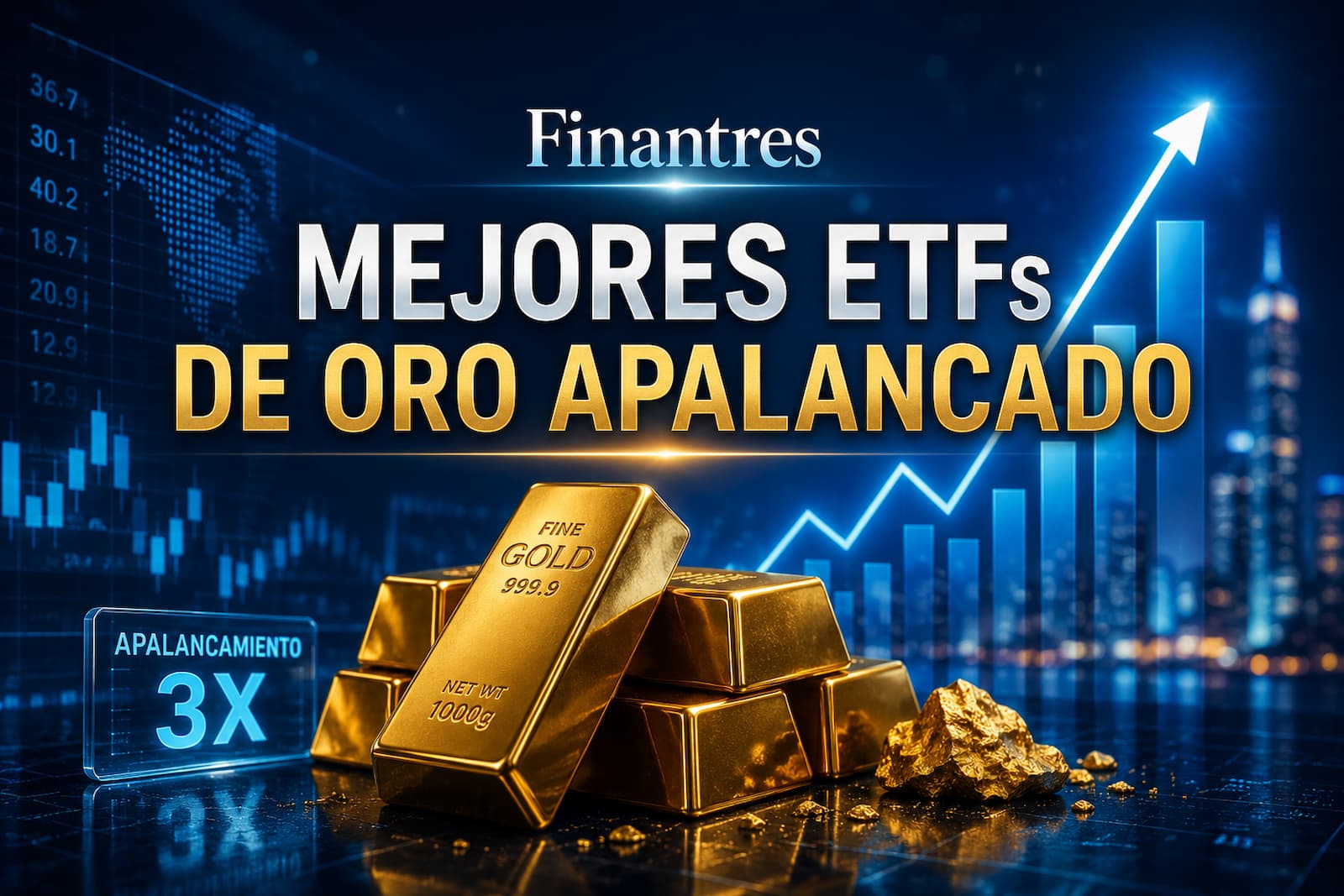 Mejores ETFs de oro apalancado