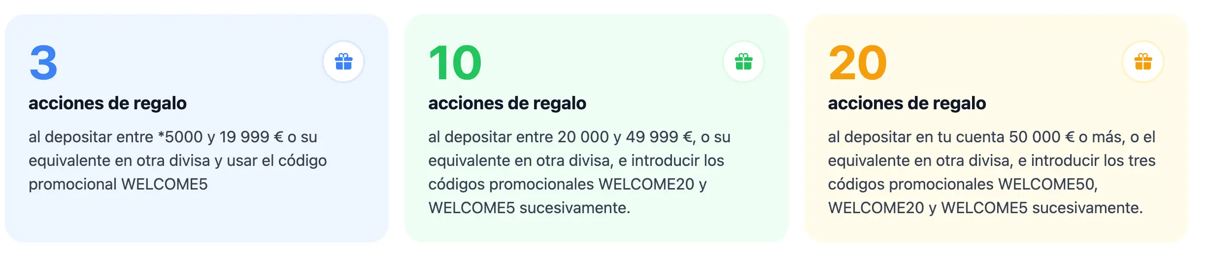 promocion acciones gratis en freedom24