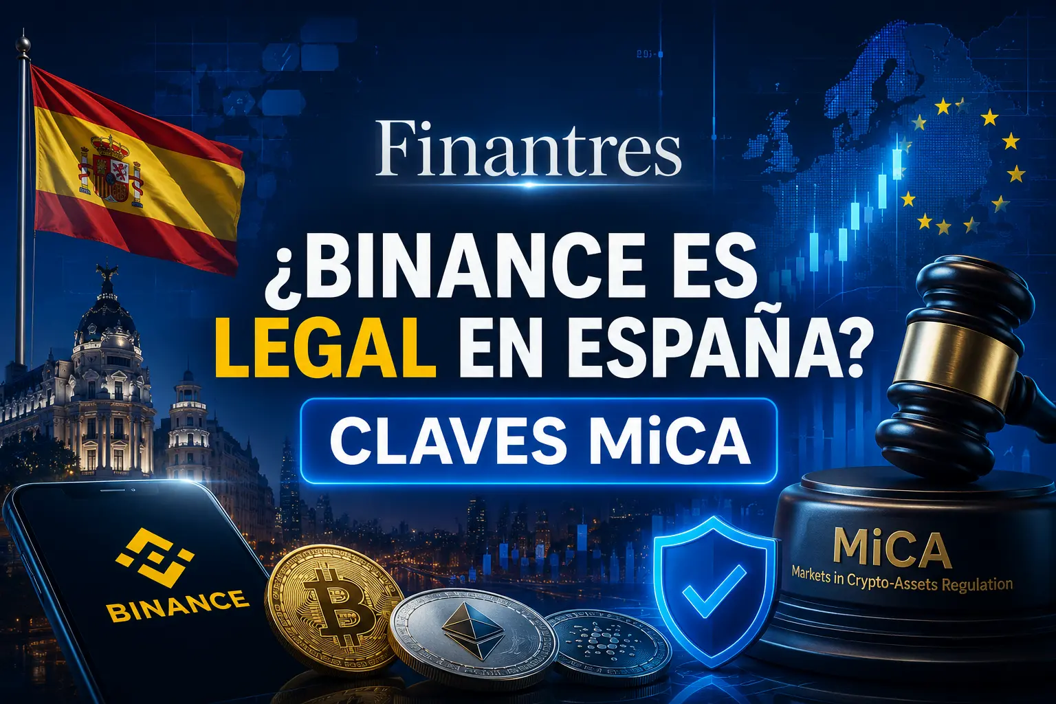¿Binance es legal en España Claves MiCA